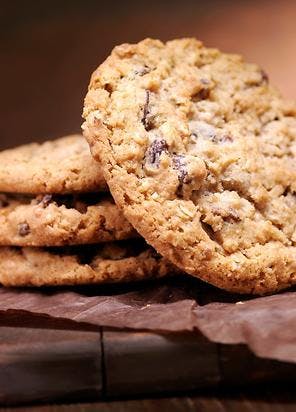 Recette de cookies sans gluten aux flocons et raisins