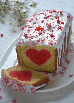 Le gâteau inratable de Saint-Valentin 