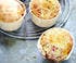 Petits muffins lardons, fromage, moutarde