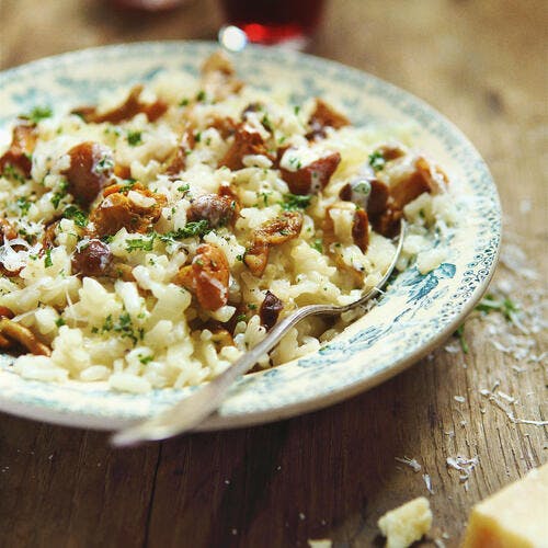Risotto aux girolles 