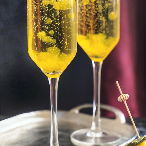 Cocktail au champagne 