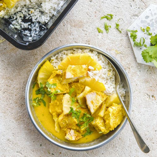 Poulet curry ananas : recette exotique 
