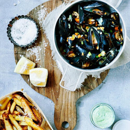Moules frites 