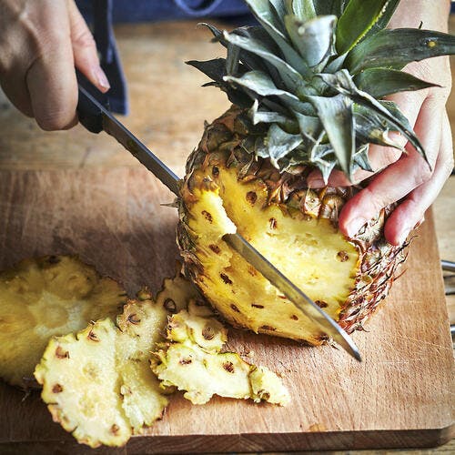 Couper un ananas 