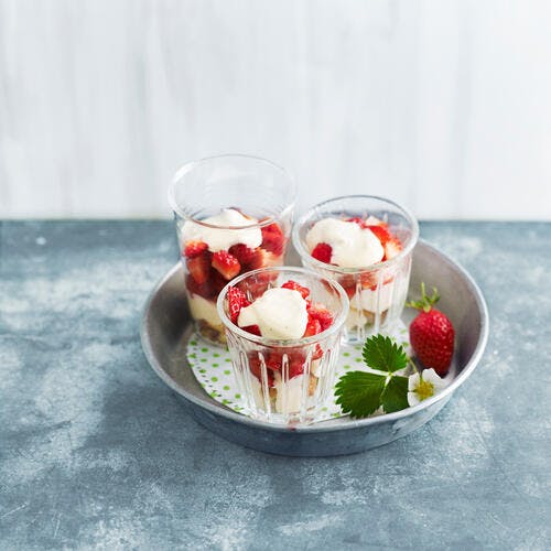 Trifle aux fraises 
