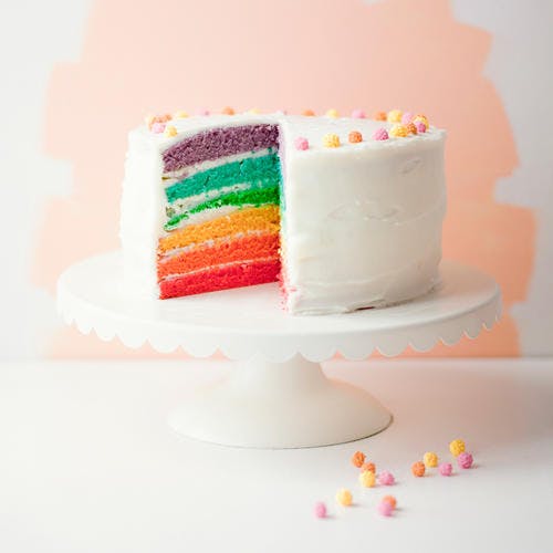 Rainbow cake 