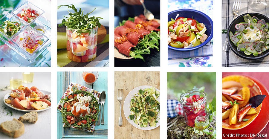 10 salades d'été faciles 