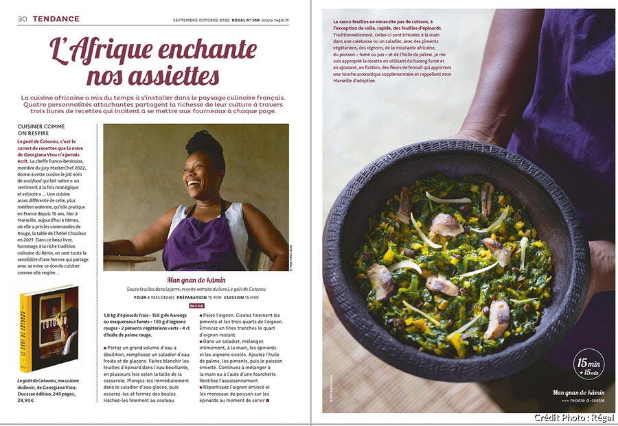 Magazine n°109 : Livres et recettes africaines 