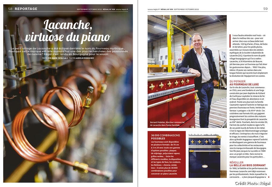 Magazine n°109 : Piano Lacanche 
