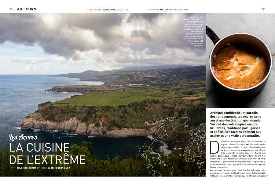Extrait du n°118 (mars-avril) : reportage aux Açores 