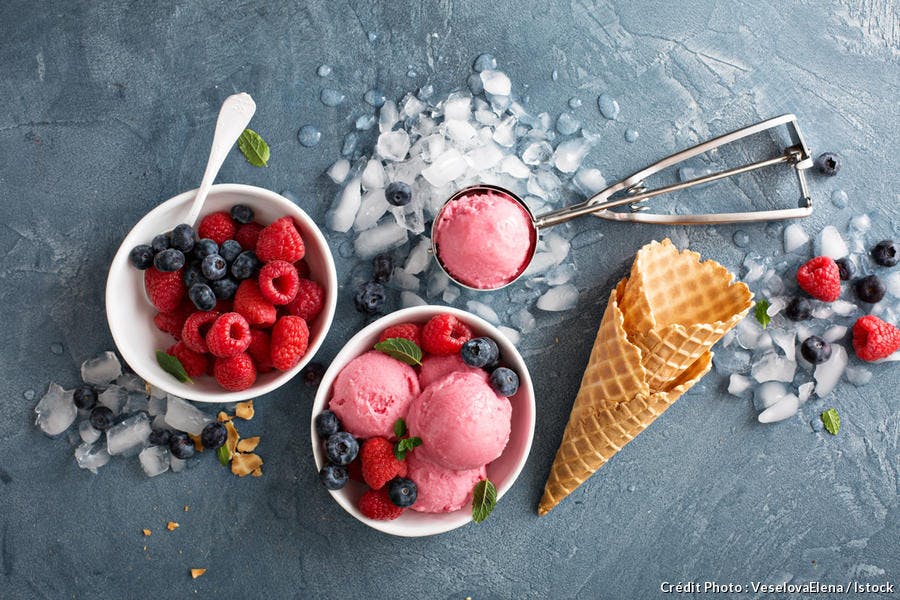 Le sirop de glucose dans les glaces : Recettes de glaces et sorbets maison,  avec ou sans sorbetière