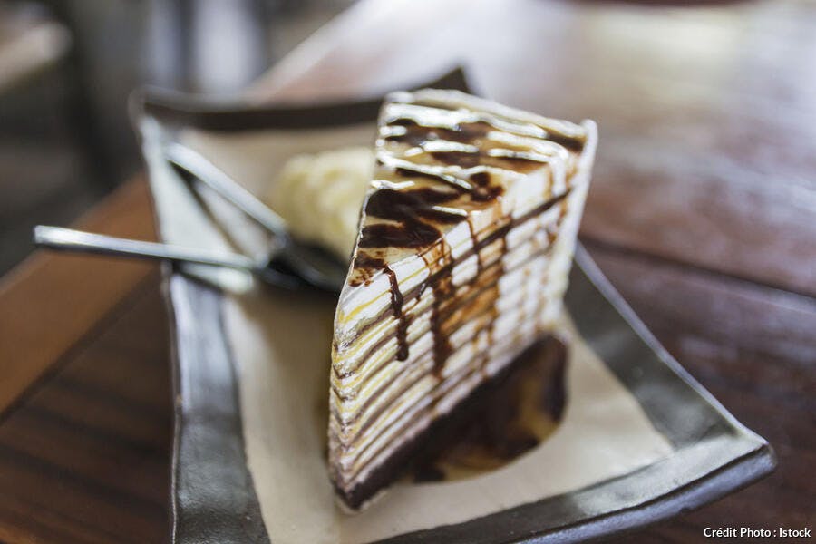 Pastisserie Allemande schichttorte, streussel , Actus