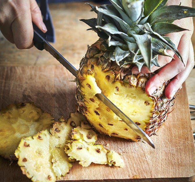 Couper un ananas 
