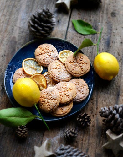 Biscuits de Noël au citron