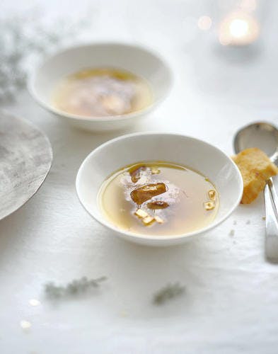 Foie gras poché : recette de Noël