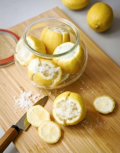 Recette de citrons confits