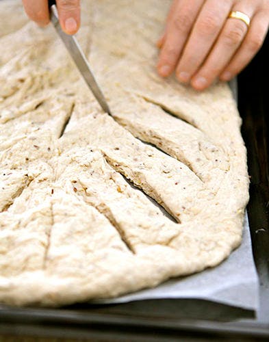fougasse entailles