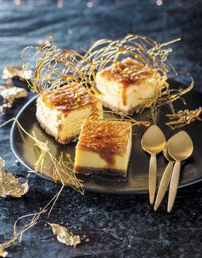 Mini cheesecake aux speculoos et caramel