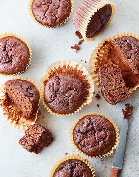 Muffins chocolat-courgette
