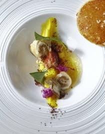 Chou-fleur, huître et safran du Morbihan
