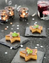 Cheesecakes au foie gras