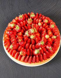 La tarte aux fraises de Guy Savoy