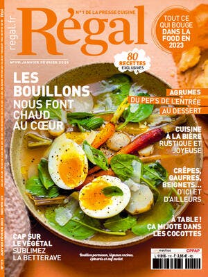 Couverture du magazine Régal n°111 (janvier-février)