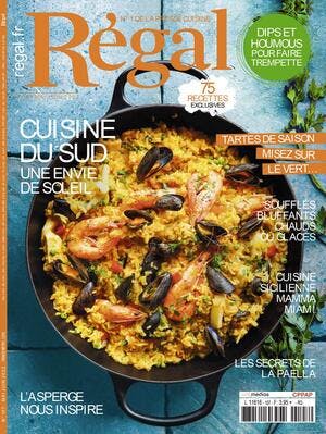 Couverture magazine Régal n°107 mai-juin