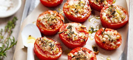 Tomates provençales à la plancha
