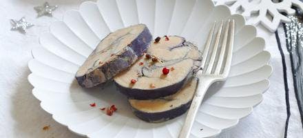Foie gras au vin chaud, poêlée de légumes d’hiver 