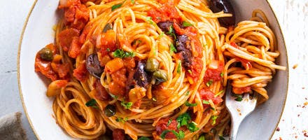 Spaghettis alla puttanesca