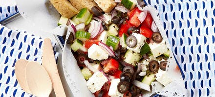 Bento de salade grecque