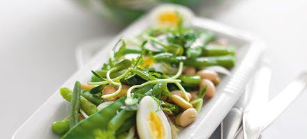 Salade "cinq haricots"