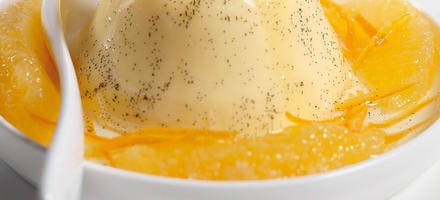 Crème renversée à l'orange