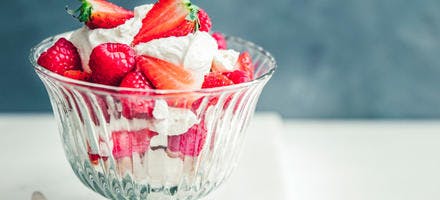Eton mess fraises-framboises