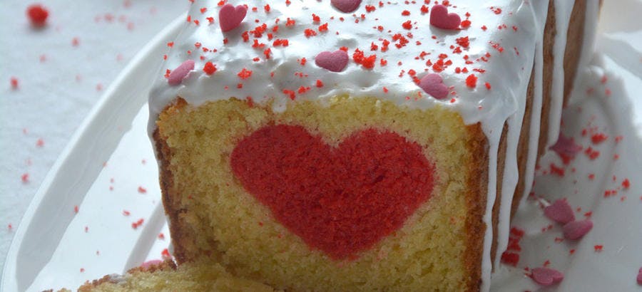 Cake pour la Saint-Valentin