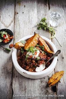 Chili con carne aux patates douces