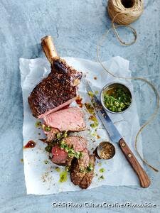 Côte de boeuf grillée