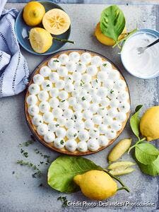 Tarte au citron meringuée