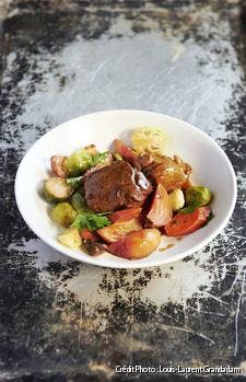 Cocotte de veau nantais aux petits légumes