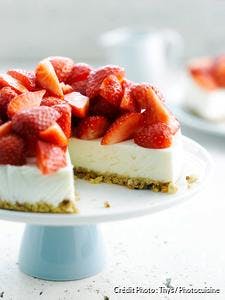 Cheesecake aux fraises