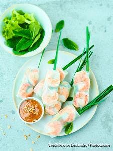 Rouleaux de printemps aux crevettes et porc