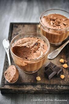 Mousse au chocolat vegan