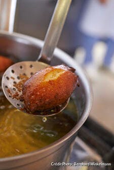 Petits beignets au fromage blanc