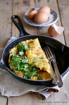 Omelette nature facile et rapide : découvrez les recettes de Cuisine  Actuelle
