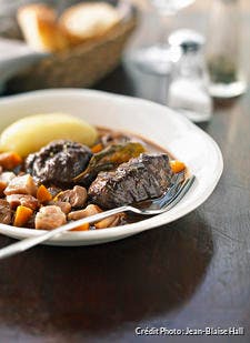 joue de porc bourguignon