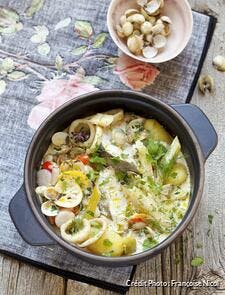 Pot-au-feu de la mer en cocotte