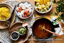 Fondue méditerranéenne