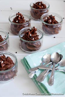 Mousse au chocolat sans oeuf