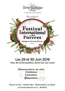 Affiche du Festival International des poivres